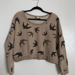 No Boundaries Crop Sweater